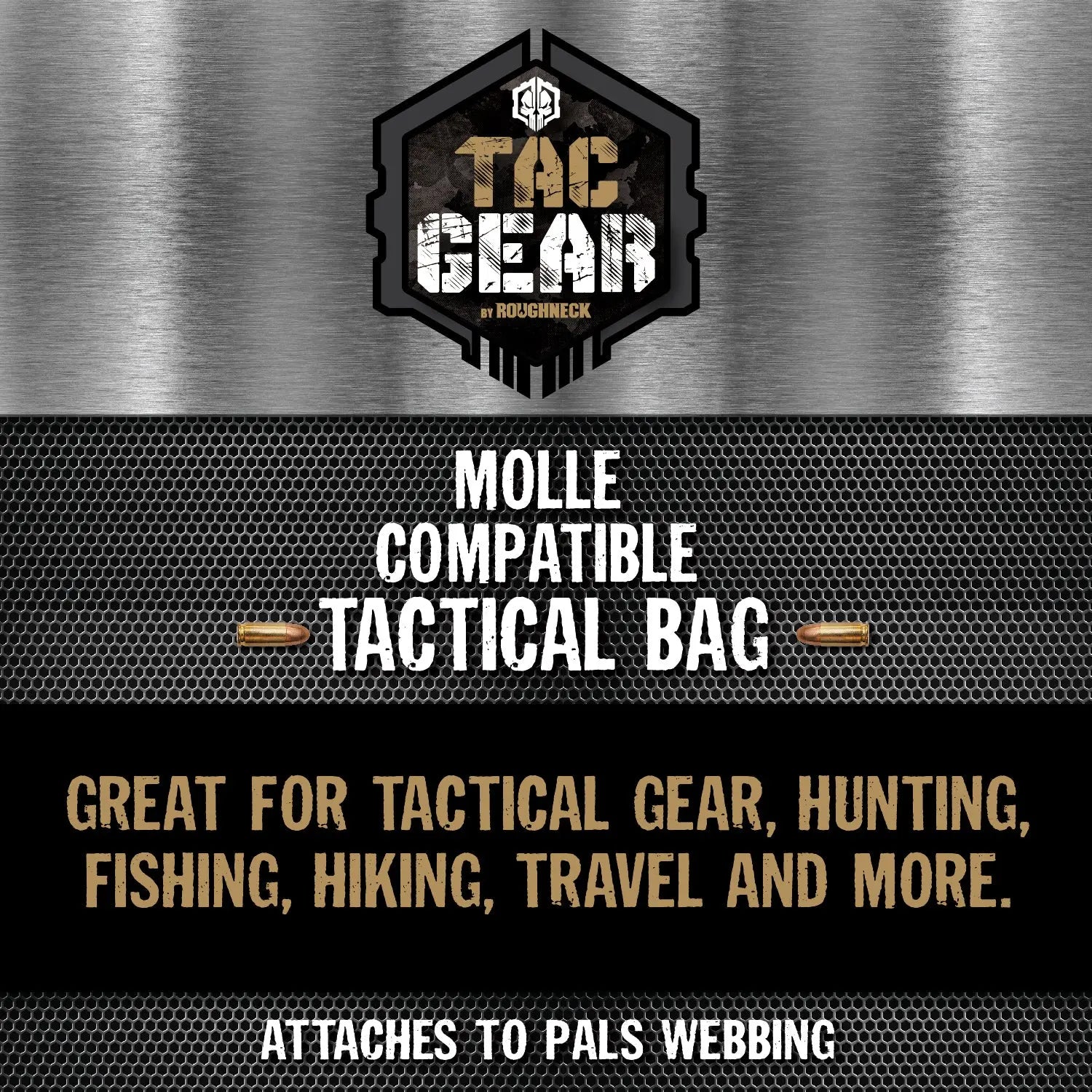 Patriotic MOLLE Small Compartment Pouch - 6 Pieces Per Retail Ready Display 23795 TAC GEAR