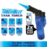 Large Tank XXL Torch Lighter - 16 Pieces Per Retail Ready Display 23814 TORCH BLUE