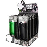 Metal Lighter Clip Case with Bottle Opener - 12 Pieces Per Retail Ready Display 23816 SMOKEZILLA