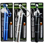 Metal Tube Cigarette Saver with Carabineer - 12 Pieces Per Retail Ready Display 23865 SMOKEZILLA