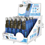 Pivot Head Torch Lighter-  25 Pieces Per Retail Ready Display 23881 TORCH BLUE