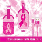 Breast Cancer Awareness Pink Assortment Floor Display - 78 Pieces Per Retail Ready Display 88475 NOVELTY INC