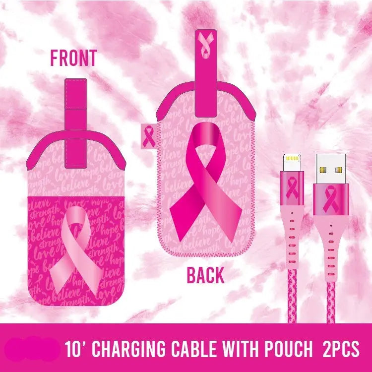 Breast Cancer Awareness Pink Assortment Floor Display - 78 Pieces Per Retail Ready Display 88475 NOVELTY INC