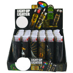 Foil Print Light-Up Lighter - 30 Pieces Per Retail Ready Display 23954 SMOKEZILLA