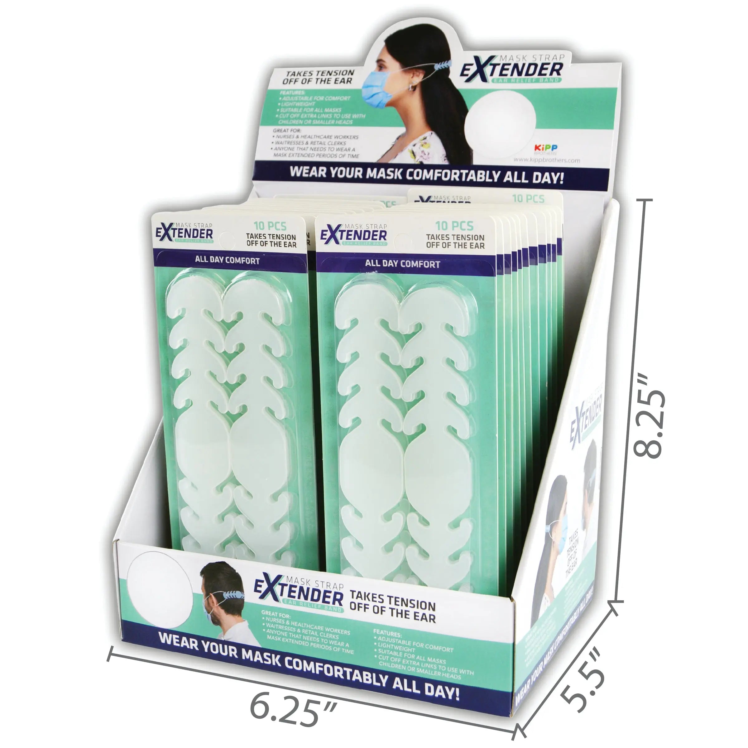Mask Extender 24 Pieces Per Retail Ready Display 23976 NOVELTY INC