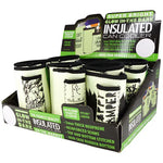 Neoprene Glow in The Dark Bottle Suit Cooler with Cigarette Pouch - 6 Pieces Per Retail Ready Display 24192 POLAR GEAR