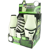 Neoprene Glow in The Dark Bottle Suit Cooler with Cigarette Pouch - 6 Pieces Per Retail Ready Display 24208 POLAR GEAR