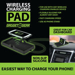 Wireless Charging Dashboard Pad - 4 Pieces Per Retail Ready Display 24210Mn GADGET GEAR