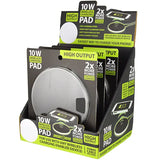 Wireless Charging Pad with Power Cable - 4 Pieces Per Retail Ready Display 24211 GADGET GEAR