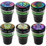 Printed Lid Butt Bucket Ashtray with Power Exhaust Fan - 6 Per Retail Ready Display 24394 SMOKEZILLA