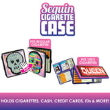 Sequin Cigarette Storage Wallet Assortment - 8 Pieces Per Retail Ready Display 88210 NOVELTY INC