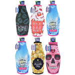 Neoprene Rhinestone Bottle Suit Cooler - 6 Per Retail Ready Display 24636 POLAR GEAR