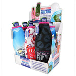 Neoprene Rhinestone Bottle Suit Cooler - 6 Per Retail Ready Display 24636 POLAR GEAR