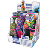 Neoprene 16 Oz Bottle Suit Cooler with Cigarette Pouch - 6 Per Retail Ready Display 24642 POLAR GEAR