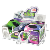 Alien Backpack Clip with Sound - 6 Pieces Per Retail Ready Display 24748 NOVELTY INC