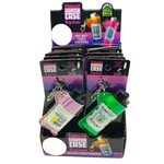 Iridescent Lighter Case Key Chain with Patch - 12 Pieces Per Retail Ready Display 24841 SMOKEZILLA