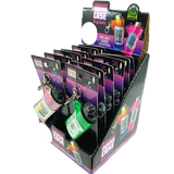 Iridescent Lighter Case Key Chain with Patch - 12 Pieces Per Retail Ready Display 24841 SMOKEZILLA