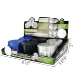 Metal 4 Piece Grinder 63Mm - 6 Pieces Per Retail Ready Display 24865 SMOKEZILLA