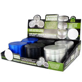 Metal 4 Piece Grinder 63Mm - 6 Pieces Per Retail Ready Display 24865 SMOKEZILLA