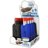 Cigar Torch Lighter with Metal Rest - 8 Pieces Per Retail Ready Display 24878 TORCH BLUE