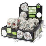 3D Sugar Skull Ashtray - 4 Pieces Per Retail Ready Display 24879 SMOKEZILLA