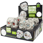3D Sugar Skull Ashtray - 4 Pieces Per Retail Ready Display 24879 SMOKEZILLA