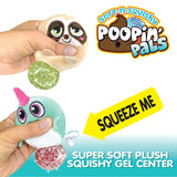 Squish and Squeeze Poopin' Pals Plush - 12 Pieces Per Retail Ready Display 24889 KIPP BROTHERS