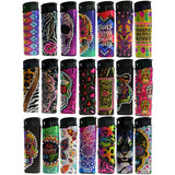 Disposable Rhinestone Lighter - 24 Pieces Per Retail Ready Display 24909 SMOKEZILLA