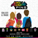 Enamel Tac Pin - 18 Pieces Per Retail Ready Display 24926 NOVELTY INC