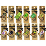 Hemp Lighter Case Key Chain with Patch - 12 Pieces Per Retail Ready Display 24974 SMOKEZILLA