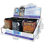 Neoprene Freezer Pack Can and Bottle Cooler - 6 Pieces Per Retail Ready Display 24980 POLAR GEAR