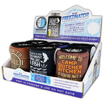 Neoprene Freezer Pack Can and Bottle Cooler - 6 Pieces Per Retail Ready Display 24980 POLAR GEAR