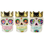 Ceramic Skull Ash Tray and Stash Jar - 6 Pieces Per Retail Ready Display 24993 SMOKEZILLA