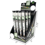 100 Dollar Bill Paper Roll Cones - 24 Pieces Per Retail Ready Display 25025 SMOKEZILLA