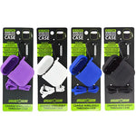 Earbud Case Silicone with Carabiner Clip - 8 Pieces Per Retail Ready Display 25032 GADGET GEAR