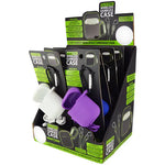 Earbud Case Silicone with Carabiner Clip - 8 Pieces Per Retail Ready Display 25032 GADGET GEAR