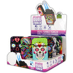 Sugar Skull Dual Torch Lighter - 15 Pieces Per Retail Ready Display 25184 SMOKEZILLA