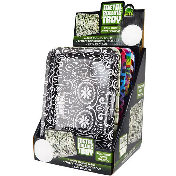 Metal Roll Tray - 6 Pieces Per Retail Ready Display 25202 SMOKEZILLA