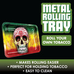 Metal Roll Tray - 6 Pieces Per Retail Ready Display 25232 SMOKEZILLA