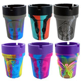 Silicone Butt Bucket Ashtray - 6 Per Retail Ready Display 25428 SMOKEZILLA