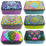 Ceramic Storage Box with Metal Trim - 6 Pieces Per Retail Ready Display 25623 SMOKEZILLA