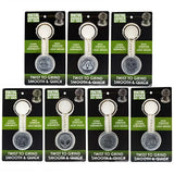 Metal Grinder Key Chain - 12 Pieces Per Retail Ready Display 25635 SMOKEZILLA
