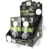 Metal Grinder Key Chain - 12 Pieces Per Retail Ready Display 25635 SMOKEZILLA