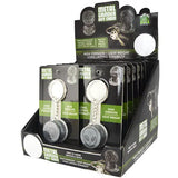 Metal Grinder Key Chain - 12 Pieces Per Retail Ready Display 25635 SMOKEZILLA