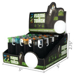 Black Dual Flame N Torch Lighter- 16 Pieces Per Retail Ready Display 25637 SMOKEZILLA