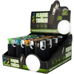 Black Dual Flame N Torch Lighter- 16 Pieces Per Retail Ready Display 25637 SMOKEZILLA