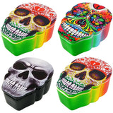 Skull Stash Storage Box - 4 Pieces Per Retail Ready Display 25685 SMOKEZILLA