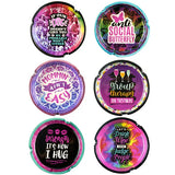 Round Ceramic Ashtray - 6 Per Retail Ready Display 25808 SMOKEZILLA