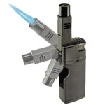 Pivot Head Flip Torch Lighter Blister Pack - 12 Pieces Per Retail Ready Display 25927Mn TORCH BLUE