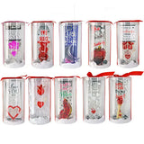 Valentine's Day Glass and Pillow Assortment Floor Display - 42 Pieces Per Retail Ready Display 88264 KIPP BROTHERS